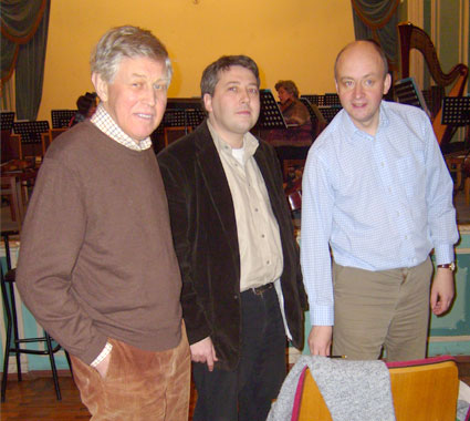 With David Matthews and James Francis Brown